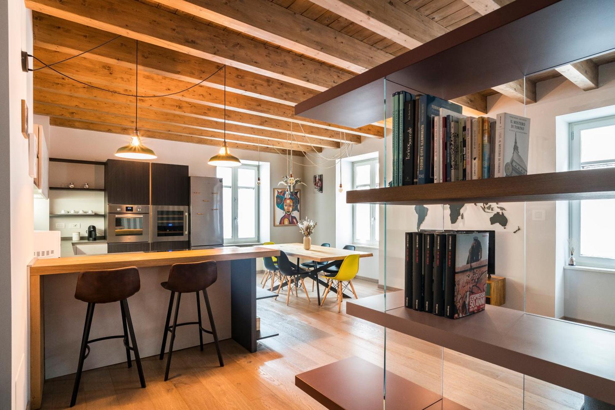 都灵Casa Riberi Centro Mole Antonelliana公寓 外观 照片